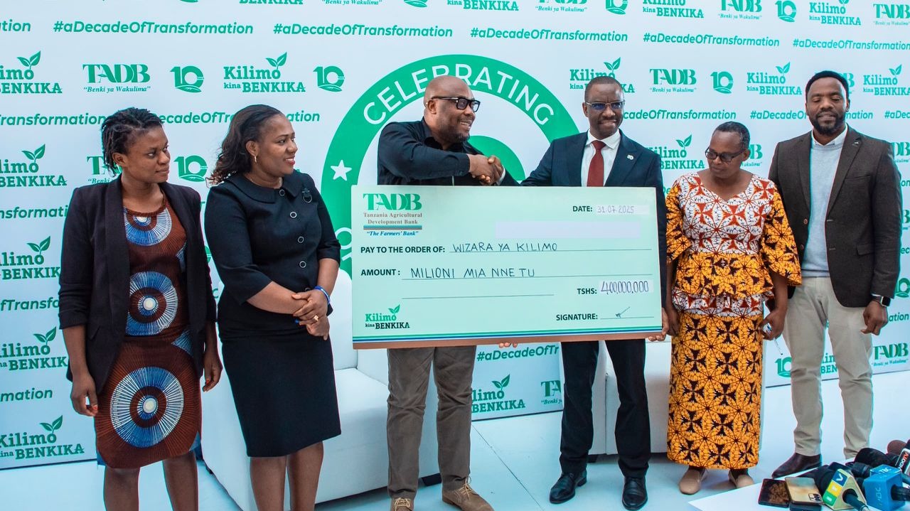 BENKI YA MAENDELEO YA KILIMO TANZANIA (TADB) MDHAMINI MKUU MAONESHO YA NANE NANE 2025